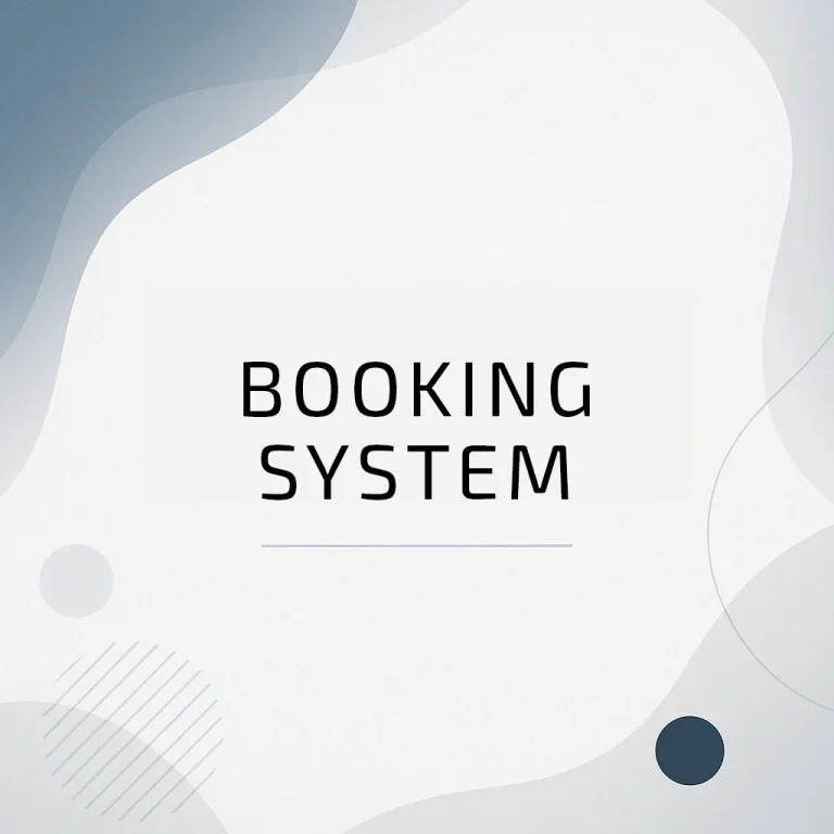 Booking System