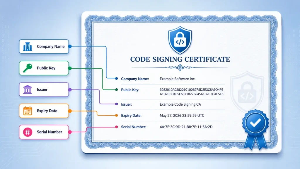 Digital certificate